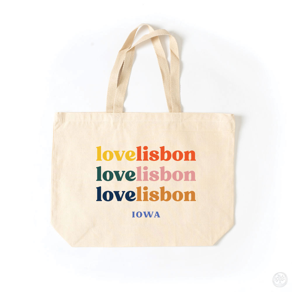 LoveLisbon Canvas Tote